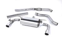 Milltek Non-Resonated Race Cat-Back Exhaust | BMW F22 M235i - Polished Tips
