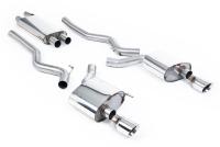 Milltek Resonated Cat-Back Exhaust | Ford Mustang S550 - Polished Tips