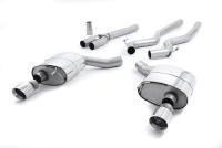 Milltek Non-Resonated Cat-Back Exhaust | Ford Mustang S550 - Polished Tips