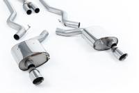 Milltek Non-Resonated Cat-Back Exhaust | Ford Mustang S550 - Polished Tips