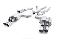 Milltek Non-Resonated Cat-Back Exhaust | Ford Mustang S550 - Polished Tips