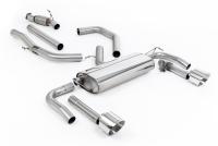 Milltek Non-Resonated Valved Cat-Back | Hyundai Elantra N - Polished Tips