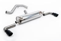 Milltek Resonated Cat-Back Exhaust | Ineos Grenadier - Cerakote Black Tips