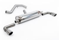 Milltek Resonated Cat-Back Exhaust | Ineos Grenadier - Brushed Titanium Tips
