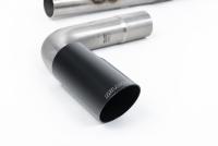Milltek Non-Resonated Cat-Back Exhaust | Ineos Grenadier - Cerakote Black Tips