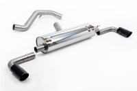 Milltek Resonated Cat-Back Exhaust | Ineos Grenadier - Cerakote Black Tips