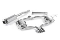 Milltek Resonated Cat-Back Exhaust | Mini Cooper S R53 - Polished Tips
