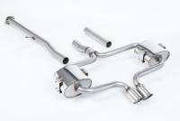 Milltek Non-Resonated Cat-Back Exhaust | Mini Cooper S R52 - Polished Tips