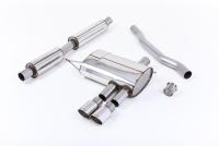 Milltek Resonated Cat-Back Exhaust | Mini Cooper S F56 - Polished Tips