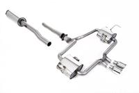Milltek Resonated Cat-Back Exhaust | Mini Cooper S R53 - Polished Tips