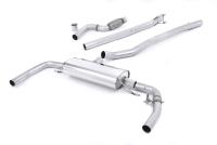 Milltek Valved Non-Resonated Cat-Back Exhaust | Mercedes CLA45 AMG - OE Tips