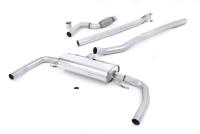 Milltek Non-Resonated Race Cat-Back Exhaust | Mercedes CLA45 AMG - OE Tips