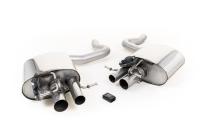 Milltek Valved Rear Silencers | Mercedes C63 W205 Saloon