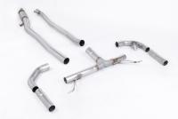 Milltek Valved Non-Resonated Cat-Back Exhaust | Mercedes A35 AMG - OE Tips