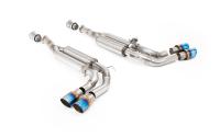 Milltek Valved Cat-Back Exhaust | Mercedes G63 W465 - Burnt/Blue Titanium Tips