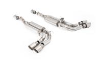 Milltek Valved Cat-Back Exhaust | Mercedes G63 W465 - Brushed Titanium Tips