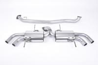 Milltek Secondary Cat-Back Exhaust | Nissan GT-R R35 - Polished Tips