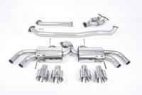 Milltek Non-Resonated Cat-Back Exhaust | Nissan GT-R R35 - Polished Tips