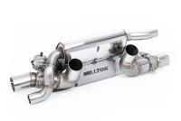 Milltek Valved Rear Silencer | Porsche 991.2 Carrera - Polished Tips
