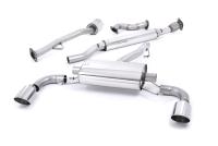 Milltek Resonated Cat-Back Exhaust | Toyota GT86 Subaru BRZ - Polished Tips