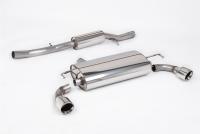 Milltek Resonated Cat-Back Exhaust | VW Golf MK4 R32-Polished Tips