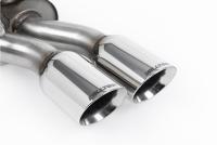 Milltek Non-Resonated Cat-Back Exhaust | VW Golf MK4 1.8T/TDI-Twin Polished Tips