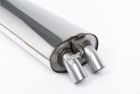 Milltek Non-Resonated Cat-Back Exhaust | VW Golf MK4 1.9 TDI-Discrete Tips