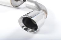 Milltek Non-Resonated Cat-Back Exhaust | VW Golf MK4 R32-Polished Tips