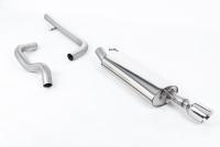 Milltek Non-Resonated Cat-Back Exhaust | VW Golf MK4 337-Single GT100 Tips