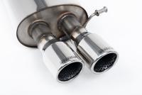 Milltek Non-Resonated Cat-Back Exhaust | VW Jetta MK5 GLI-Twin JET Tips