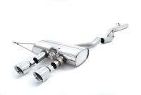 Milltek Non-Resonated Cat-Back Exhaust | VW Golf R MK6-Polished Tips