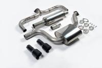 Milltek Non-Resonated Cat-Back Exhaust | VW Golf GTI MK7-Cerakote Black Tips