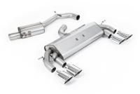Milltek Resonated Race Cat-Back Exhaust | VW Golf R MK7-Polished Tips