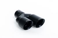 Milltek Resonated Cat-Back Exhaust | VW Jetta MK6 GLI-Cerakote Black Tips