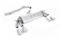 Milltek Non-Resonated GPF Back Exhaust | VW Golf MK7.5 R-Polished Tips