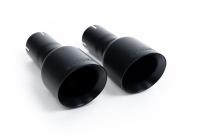 Milltek Resonated Cat-Back Exhaust | VW Golf MK7.5 GTI-Cerakote Black Tips