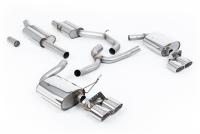 Milltek Resonated Cat-Back Exhaust | VW Golf R MK7.5 Estate-Polished Tips