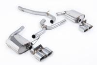 Milltek Non-Resonated Cat-Back Exhaust | VW Golf R MK7.5 Estate-Polished Tips