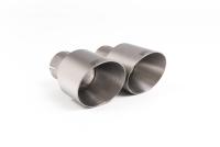 Milltek Resonated Cat-Back Exhaust | VW Golf MK7.5 GTI-Brushed Titanium Tips