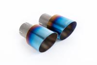 Milltek Resonated Cat-Back Exhaust | VW Golf MK7.5 GTI-Burnt Titanium Tips