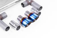 Milltek Resonated Cat-Back Exhaust | VW Golf MK7.5 GTI-Burnt Titanium Tips