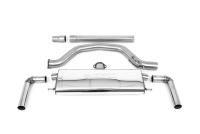 Milltek 80mm Cat-Back Exhaust | VW Golf MK8 GTI-Burnt Titanium Tips