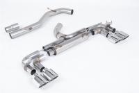 Milltek 80mm Non-Resonated Race Cat-Back Exhaust | VW Golf R MK7