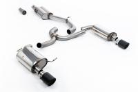 Milltek Resonated Cat-Back Exhaust | VW Golf MK7 Alltrack 1.8TSI-Carbon Tips