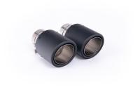 Milltek Non-Resonated Cat-Back Exhaust | Mini F66 Cooper - Carbon Fibre Tips