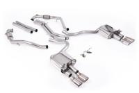 Milltek Non-Resonated Cat-Back | Audi S5 B9 Sportback - Polished Tips