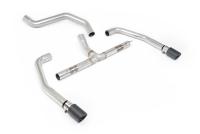 Milltek Non-Resonated GPF Back | INEOS Quartermaster - Carbon Fibre Tips