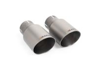 Milltek Resonated Cat-Back Exhaust | INEOS Quartermaster - Brushed Titanium Tips