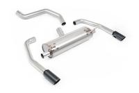 Milltek Resonated GPF-Back Exhaust | INEOS Quartermaster - Cerakote Black Tips