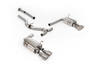 Milltek Non-Resonated Cat-Back | Subaru Impreza WRX VB - Brushed Titanium Tips